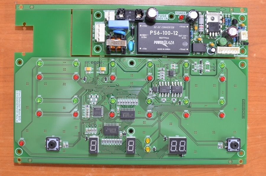 지하철 불꽃 감지 PCB ASS'Y 기판